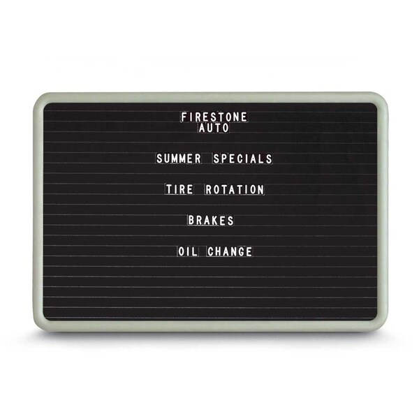 United Visual Products Corkboard, Single Door, Radius Frame, 36x36", Satin/Pearl UV7002-SATIN-PEARL - main